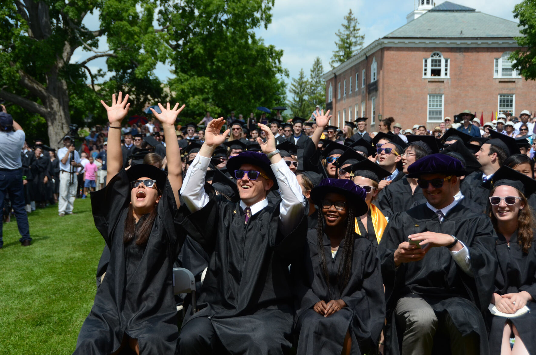 Williams graduates during ceremony